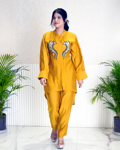 Mustard Designer Co-Ord Set