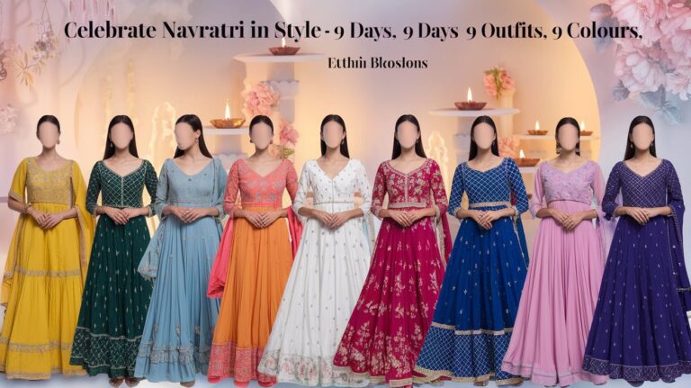 Celebrate Navratri in Style: The Significance of 9 Days and 9 Colors