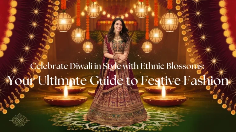 Celebrate Diwali in Style with Ethnic Blossoms: Your Ultimate Guide to Festive Fashion