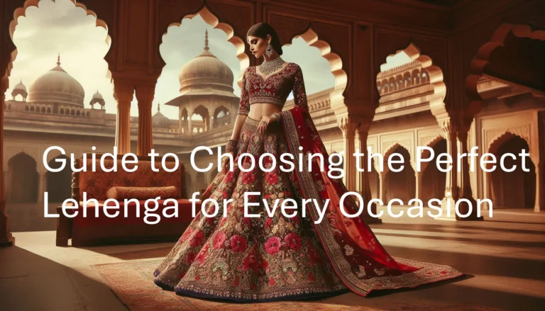 The Ultimate Guide to Choosing the Perfect Lehenga for Every Occasion